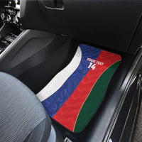 Custom Rugby Samoa and Lebanon Car Mats Toa Samoa Cedars Together LT14 - Polynesian Pride