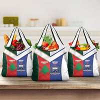 Rugby Samoa and Lebanon Grocery Bag Toa Samoa Cedars Together LT14 3-pack One Size Multicolor - Polynesian Pride