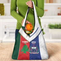 Rugby Samoa and Lebanon Grocery Bag Toa Samoa Cedars Together LT14 - Polynesian Pride