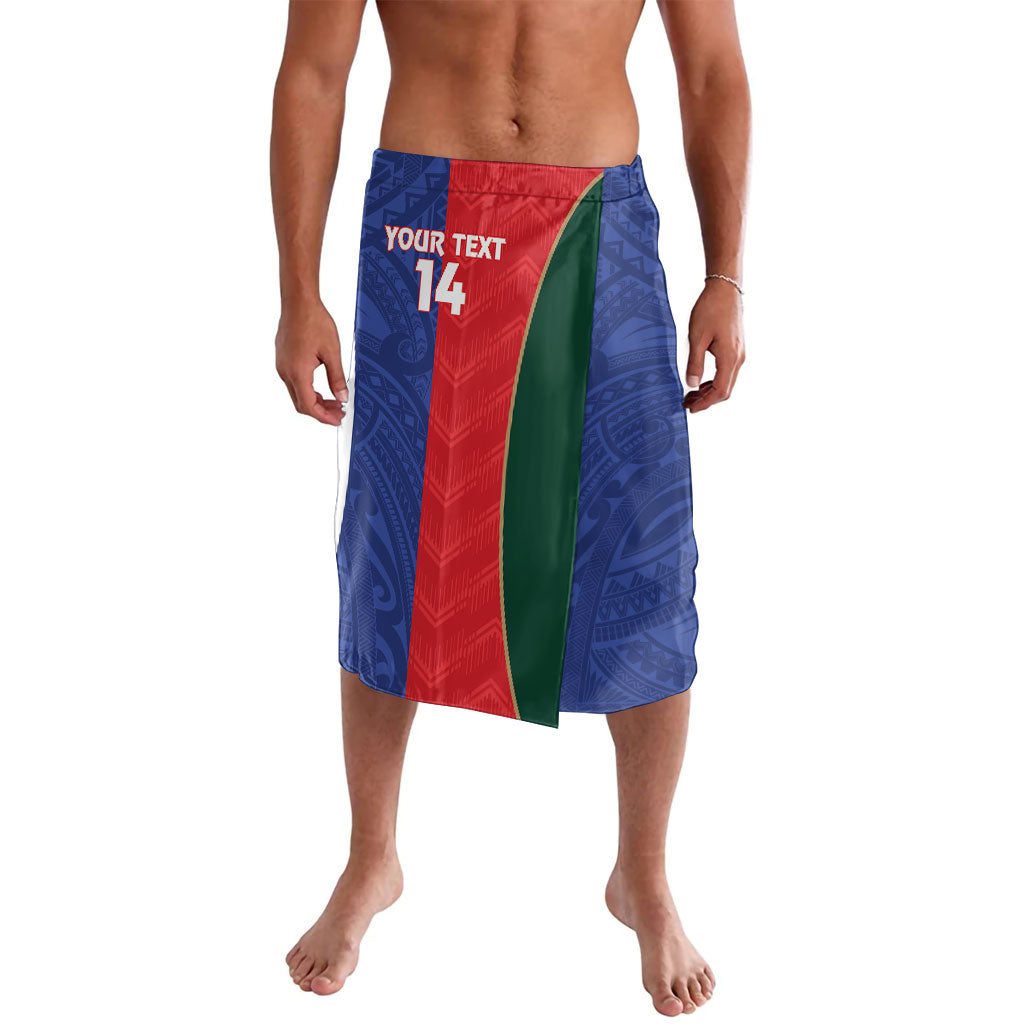 Custom Rugby Samoa and Lebanon Lavalava Toa Samoa Cedars Together LT14 Multicolor - Polynesian Pride