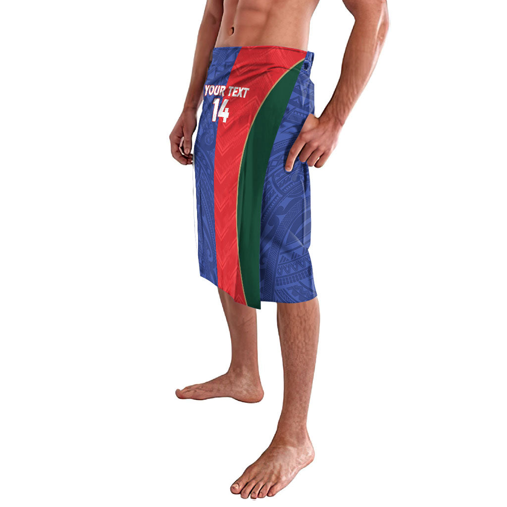 Custom Rugby Samoa and Lebanon Lavalava Toa Samoa Cedars Together LT14 - Polynesian Pride