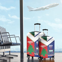 Rugby Samoa and Lebanon Luggage Cover Toa Samoa Cedars Together LT14 - Polynesian Pride