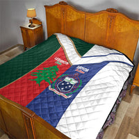 Rugby Samoa and Lebanon Quilt Toa Samoa Cedars Together LT14 - Polynesian Pride
