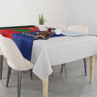 Rugby Samoa and Lebanon Tablecloth Toa Samoa Cedars Together LT14 - Polynesian Pride