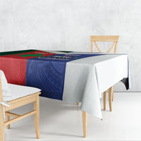 Rugby Samoa and Lebanon Tablecloth Toa Samoa Cedars Together LT14 - Polynesian Pride