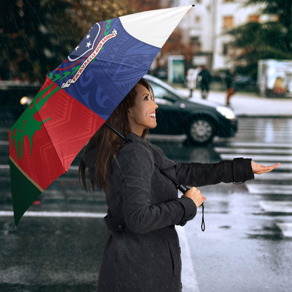 Rugby Samoa and Lebanon Umbrella Toa Samoa Cedars Together LT14 - Polynesian Pride