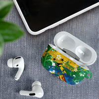 Malampa Fiji Day AirPods Case 10 October Together We Grow Grunge Tapa Motifs LT14 - Polynesian Pride