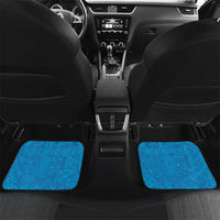 Malampa Fiji Day Car Mats 10 October Together We Grow Grunge Tapa Motifs LT14 Set 2pcs - Back Multicolor - Polynesian Pride