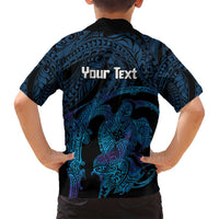 Personalised Tahiti Moorea Atoll Family Matching Summer Maxi Dress and Hawaiian Shirt Polynesian Sea Turtle LT14 - Polynesian Pride