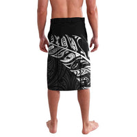 New Zealand and Ireland Rugby Custom Lavalava Maori Tiki Fern Irish Celtic Cross LT14 - Polynesian Pride