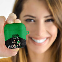 New Zealand and Ireland Rugby AirPods Case Chicago 2025 Go All Black Shamrocks LT14 - Polynesian Pride