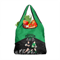 New Zealand and Ireland Rugby Grocery Bag Chicago 2025 Go All Black Shamrocks LT14 1-pack One Size Black - Polynesian Pride