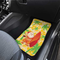 Aloha Hawaii Christmas Car Mats Mele Kalikimaka Funny Santa Palaka Quilt Motifs LT14 - Polynesian Pride