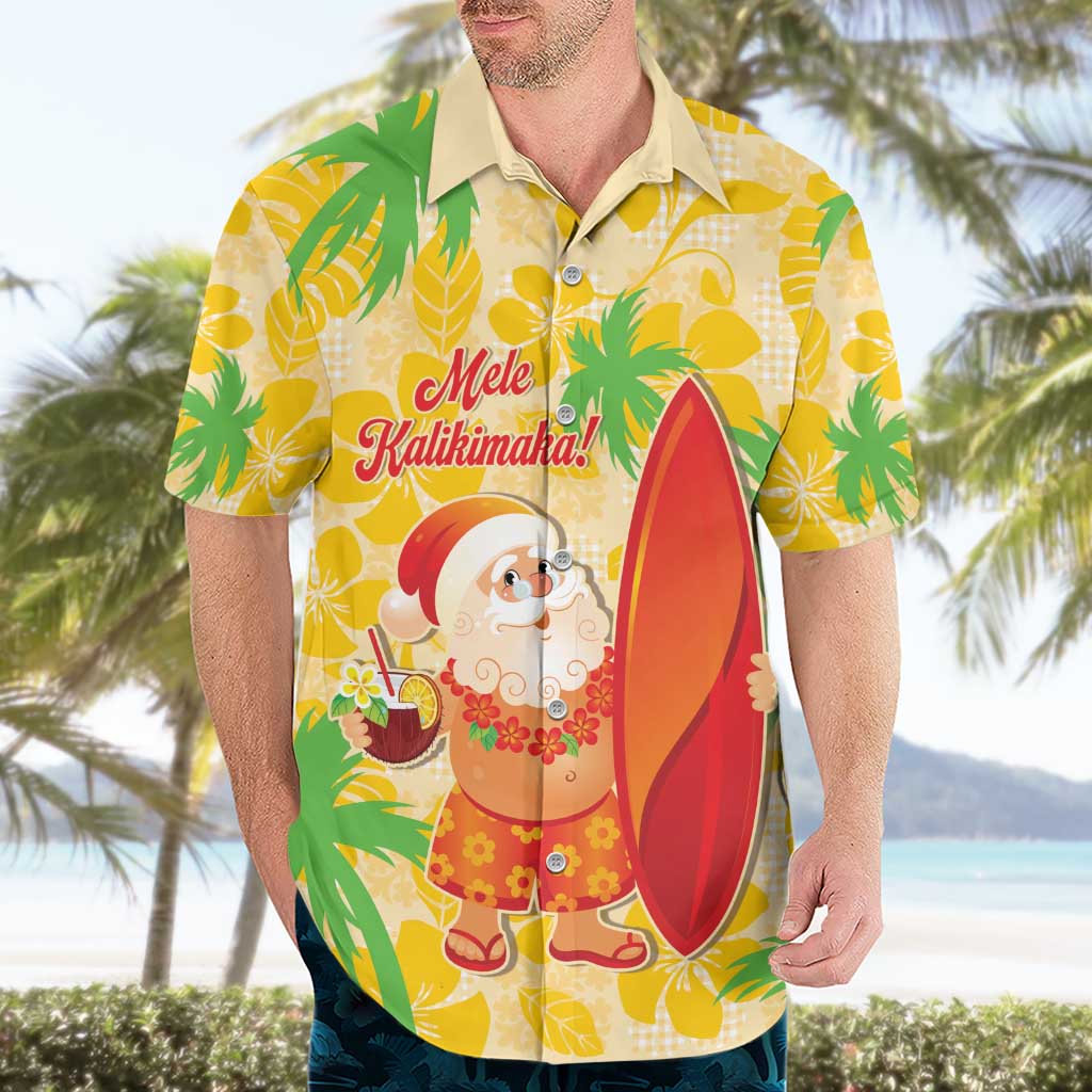 Aloha Hawaii Christmas Hawaiian Shirt Mele Kalikimaka Funny Santa Palaka Quilt Motifs LT14 - Polynesian Pride