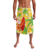 Aloha Hawaii Christmas Lavalava Mele Kalikimaka Funny Santa Palaka Quilt Motifs LT14 Yellow - Polynesian Pride