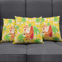 Aloha Hawaii Christmas Pillow Cover Mele Kalikimaka Funny Santa Palaka Quilt Motifs LT14 - Polynesian Pride