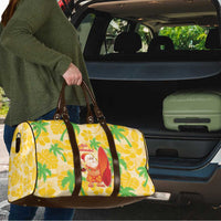 Aloha Hawaii Christmas Travel Bag Mele Kalikimaka Funny Santa Palaka Quilt Motifs LT14 - Polynesian Pride