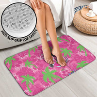 Aloha Hawaii Christmas Bathroom Set Mele Kalikimaka Chill Flamingo Palaka Quilt Motifs LT14 - Polynesian Pride