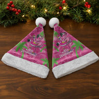 Aloha Hawaii Christmas Santa Hat Mele Kalikimaka Chill Flamingo Palaka Quilt Motifs LT14 - Polynesian Pride