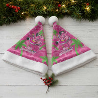 Aloha Hawaii Christmas Santa Hat Mele Kalikimaka Chill Flamingo Palaka Quilt Motifs LT14 - Polynesian Pride