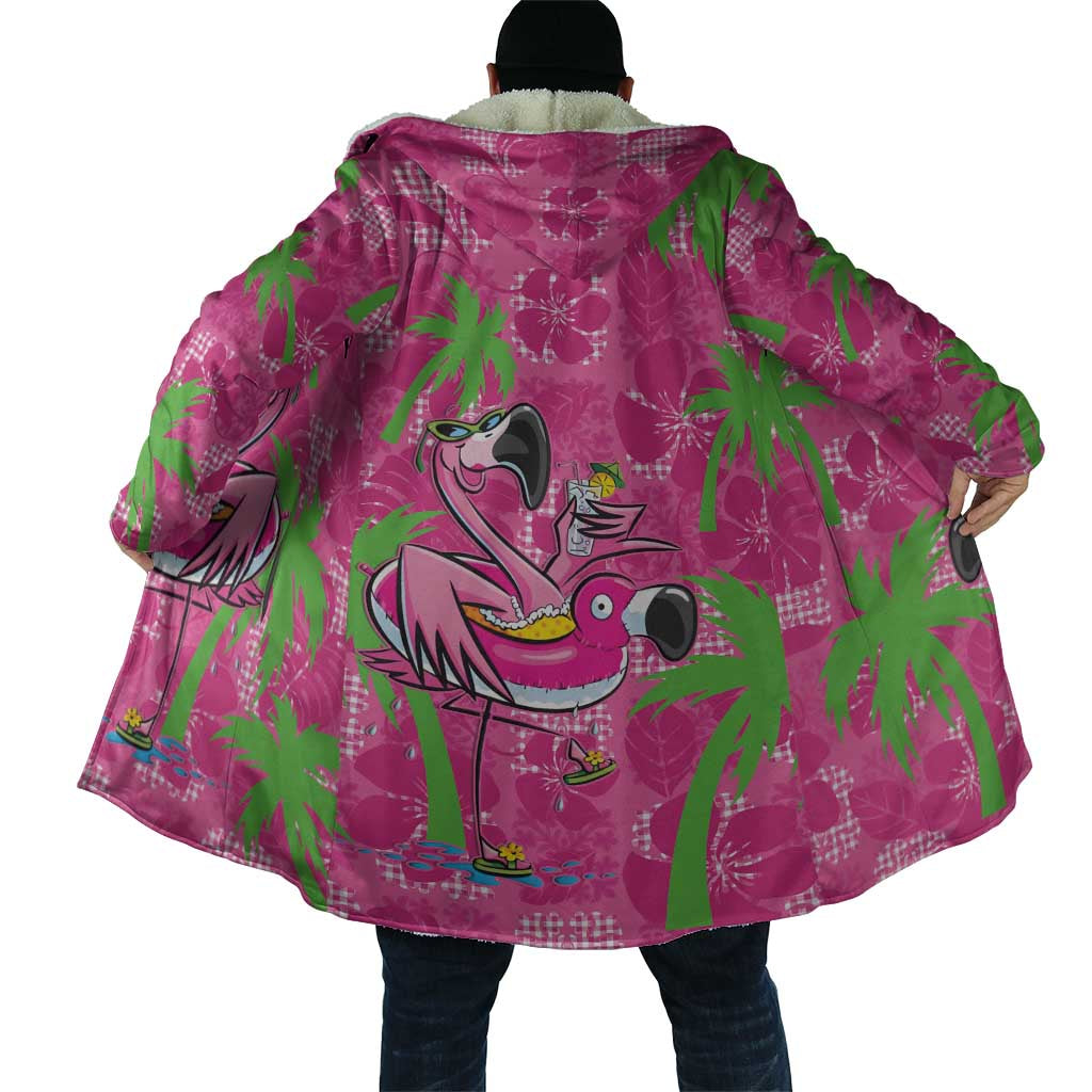 Aloha Hawaii Christmas Cloak Mele Kalikimaka Chill Flamingo Palaka Quilt Motifs LT14 - Polynesian Pride