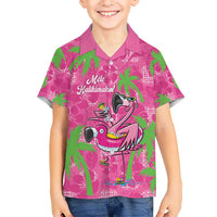 Aloha Hawaii Christmas Hawaiian Shirt Mele Kalikimaka Chill Flamingo Palaka Quilt Motifs LT14 - Polynesian Pride