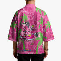Aloha Hawaii Christmas Kimono Mele Kalikimaka Chill Flamingo Palaka Quilt Motifs LT14 - Polynesian Pride