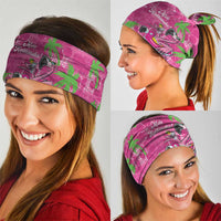 Aloha Hawaii Christmas Neck Gaiter Mele Kalikimaka Chill Flamingo Palaka Quilt Motifs LT14 - Polynesian Pride