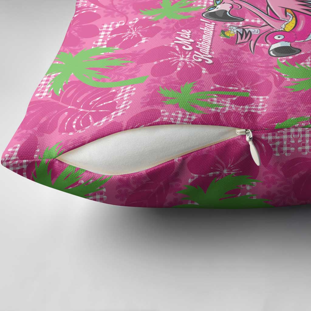 Aloha Hawaii Christmas Pillow Cover Mele Kalikimaka Chill Flamingo Palaka Quilt Motifs LT14 - Polynesian Pride