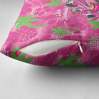 Aloha Hawaii Christmas Pillow Cover Mele Kalikimaka Chill Flamingo Palaka Quilt Motifs LT14 - Polynesian Pride