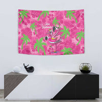Aloha Hawaii Christmas Tapestry Mele Kalikimaka Chill Flamingo Palaka Quilt Motifs LT14 - Polynesian Pride