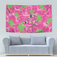 Aloha Hawaii Christmas Tapestry Mele Kalikimaka Chill Flamingo Palaka Quilt Motifs LT14 - Polynesian Pride