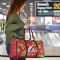 Aloha Hawaii Christmas Travel Bag Mele Kalikimaka Windsurfing Santa Palaka Quilt Motifs LT14 - Polynesian Pride
