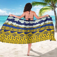 Tokelau Language Week Sarong Tokelauan Tuluma With Gardenia Thunbergia