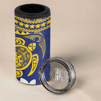 Te Vaiaho o te Gagana Tokelau 4 in 1 Can Cooler Tumbler Polynesian Turtle - Malo Ni! LT14 - Polynesian Pride