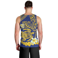 Te Vaiaho o te Gagana Tokelau Men Tank Top Polynesian Turtle - Malo Ni!
