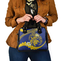 Te Vaiaho o te Gagana Tokelau Shoulder Handbag Polynesian Turtle - Malo Ni!