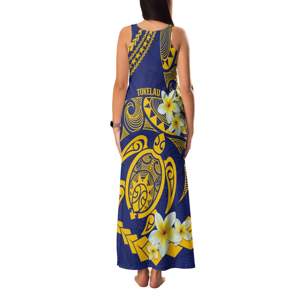 Te Vaiaho o te Gagana Tokelau Tank Maxi Dress Polynesian Turtle - Malo Ni! LT14 - Polynesian Pride