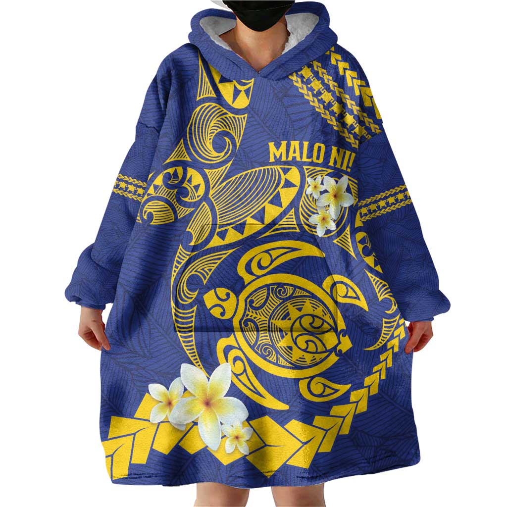 Te Vaiaho o te Gagana Tokelau Wearable Blanket Hoodie Polynesian Turtle - Malo Ni! LT14 - Polynesian Pride