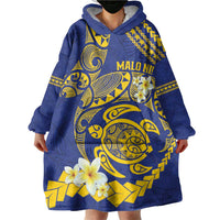 Te Vaiaho o te Gagana Tokelau Wearable Blanket Hoodie Polynesian Turtle - Malo Ni! LT14 - Polynesian Pride