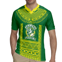 Fiji Tailevu Rugby Custom Rugby Jersey Go Champions Fijian Tapa Pattern LT14 - Polynesian Pride