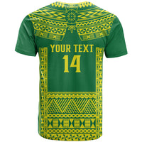 Fiji Tailevu Rugby Custom T Shirt Go Champions Fijian Tapa Pattern LT14 - Polynesian Pride