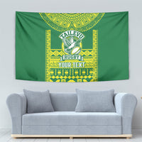Fiji Tailevu Rugby Custom Tapestry Go Champions Fijian Tapa Pattern LT14 - Polynesian Pride