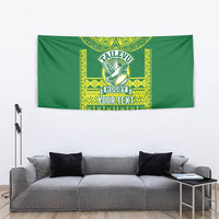 Fiji Tailevu Rugby Custom Tapestry Go Champions Fijian Tapa Pattern LT14 - Polynesian Pride