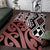 New Zealand Area Rug Aotearoa Kowhaiwhai Mix Taniko Art LT14 Brown - Polynesian Pride
