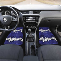 Personalised Cook Islands Pukapuka Car Mats Tiare Maori Polynesian Waves Tattoo