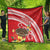 Kingdom Of Tonga Emancipation Day Quilt Tongan Ngatu With Kumete Red