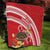 Kingdom Of Tonga Emancipation Day Quilt Tongan Ngatu With Kumete Red