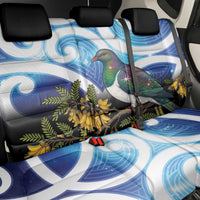Kekeru New Zealand Matariki Back Car Seat Cover Kukupa Kowhai Maori New Year Blue Version LT14 - Polynesian Pride