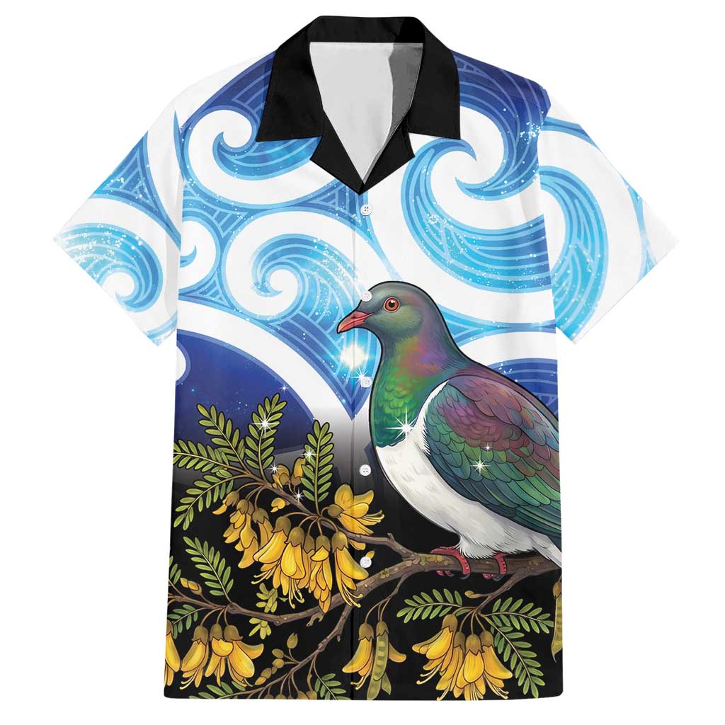 Kekeru New Zealand Matariki Hawaiian Shirt Kukupa Kowhai Maori New Year Blue Version LT14 Blue - Polynesian Pride